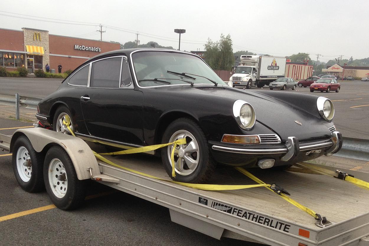 Barnfinding Early Porsche 911 'parts car' The Porsche Club of America