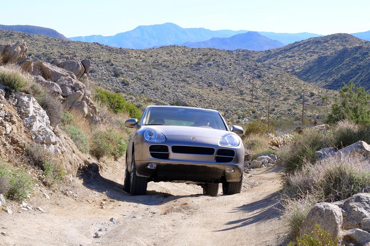 Members take Porsche SUVS offroad on SoCal desert trails The Porsche
