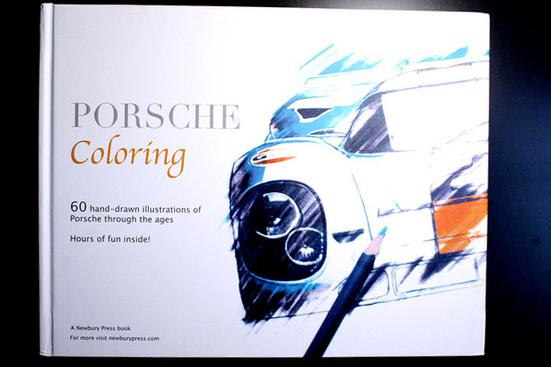 Book Reviews: 'Porsche Coloring' and 'Speed Read Porsche 911