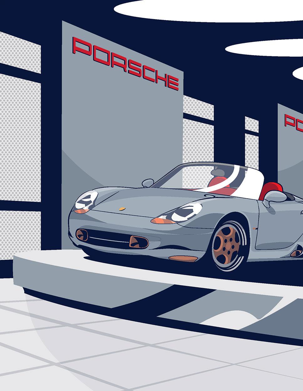 「PORSCHE TECHNOLOGY AND DESIGN」展 図録&チラシ PORSCHE TECHNOLOGY AND DESIGN」展 図録&チラシ Exclusive art